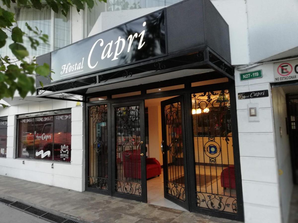 Hostal Capri Quito Exteriör bild