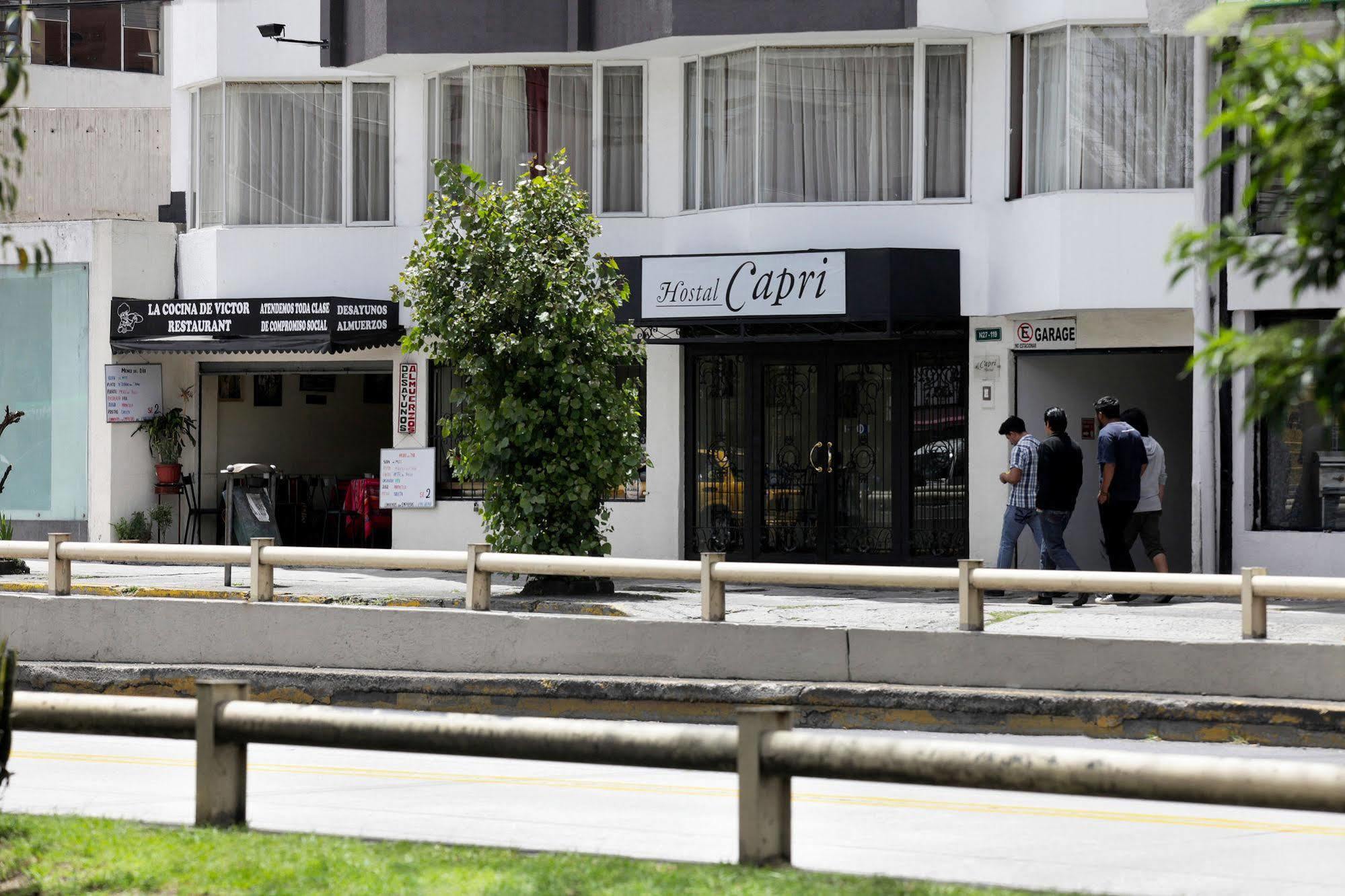 Hostal Capri Quito Exteriör bild